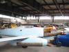 der nicht ganz gelungene Holznachbau der Me 262 wird nach und nach mit Originalteilen versehen