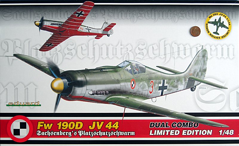 Peddinghaus 2081 1/48 FW 190-D9 Oblt Heinz Sachsenberg JV 44 