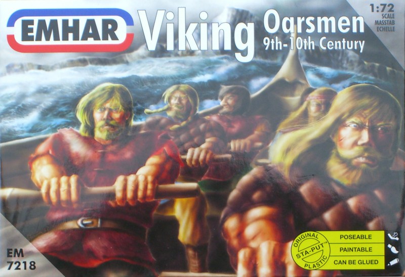 1:72 Emhar 7205 Mittelalter Wikinger Dänemark Schweden Nordmänner Vikings 