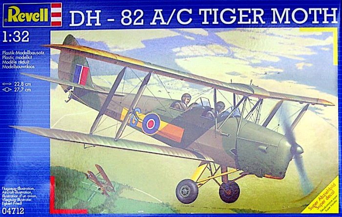 Maqueta DH 82A Tiger Moth Revell –