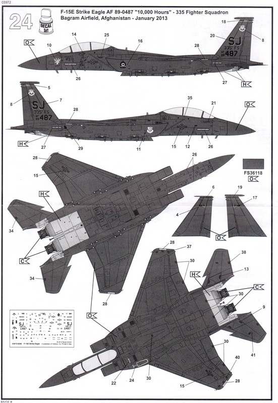 Revell Revell03972 F-15e Strike Eagle and Bombs Model Kit for sale online 
