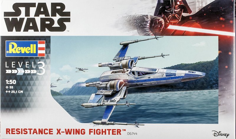Revell Disney Star Wars  Resistance X-Wing Fighter SnapTite Model Kit 85-1823 