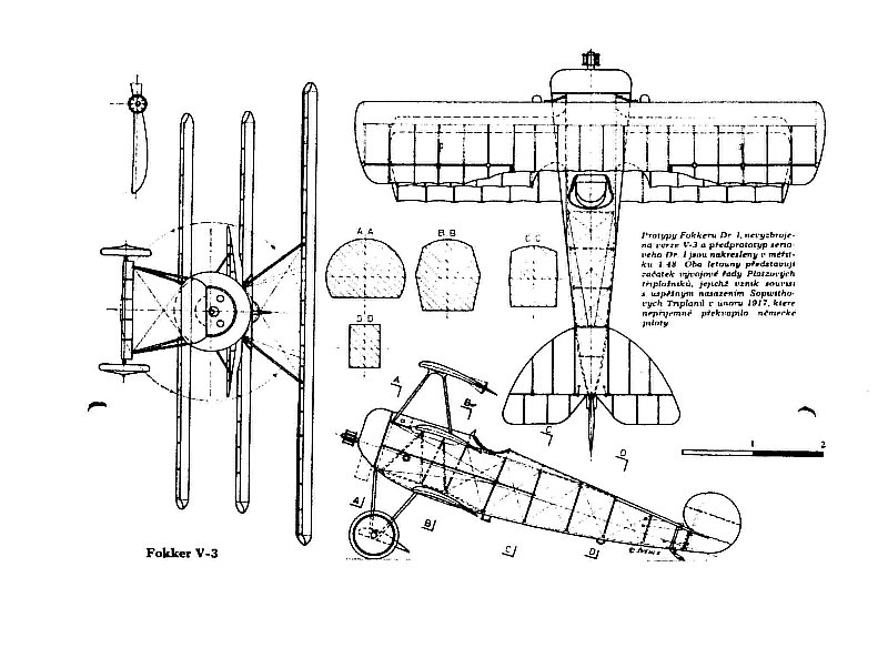 3D Laubsägevorlage Der Rote Baron Dreidecker Fokker DR 1 Buch  versandkostenfrei bei  bestellen