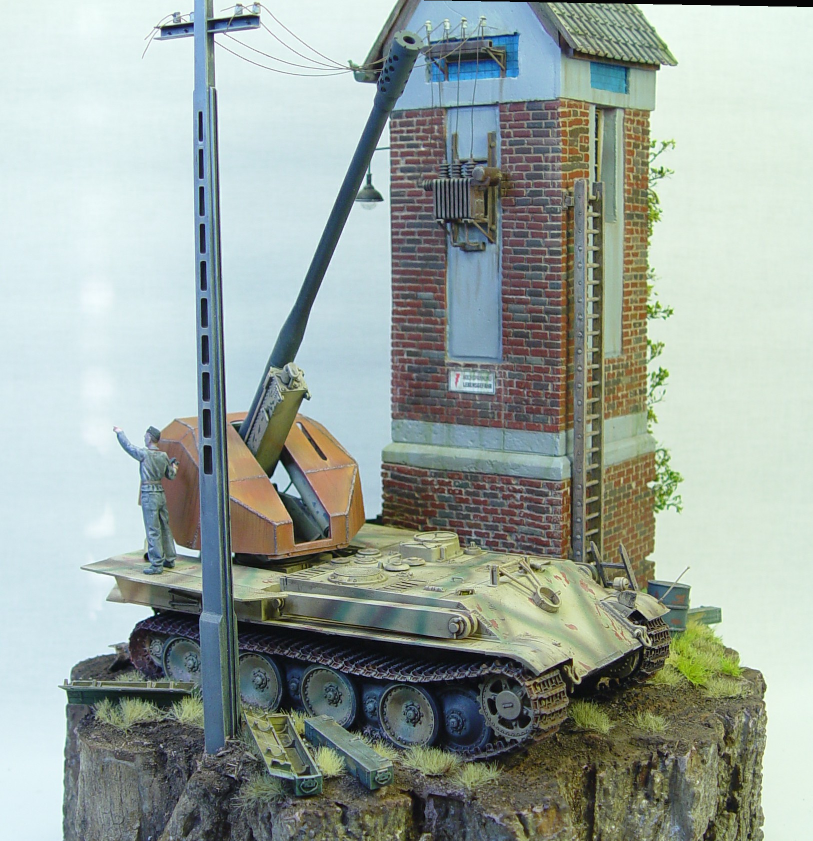 1/35 Skala Mini Harzfass Modell Für Sand Tabelle Militär Szene Gebäude Prop 