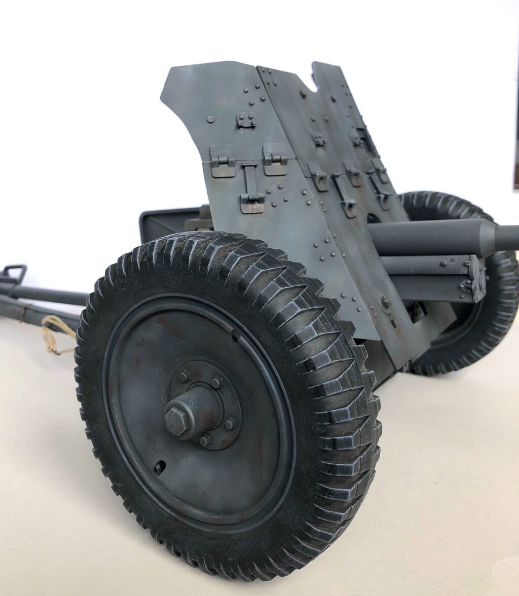 3,7 cm Pak 36 Optimierung des 1/6 Modells von Dragon / Teil 3 IPMS