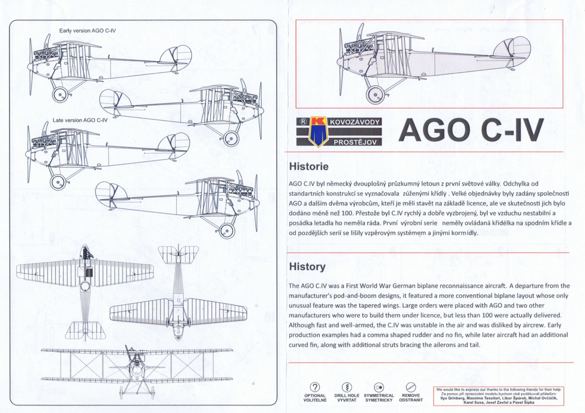 Ago C.IV “Late Cammo” IPMS Deutschland
